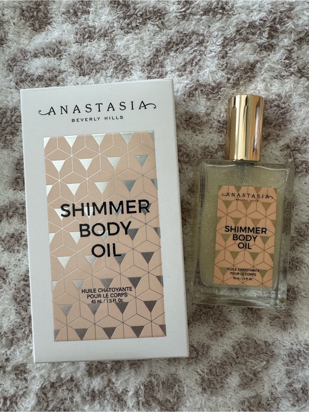 Anastasia Beverly Hills Shimmer Body Oil - White